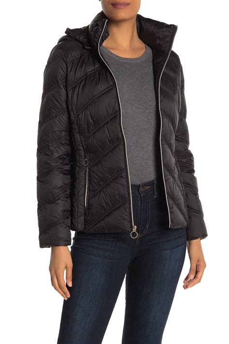 michael kors puffer jacket nordstrom rack|Michael Kors packable puffer.